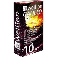WELLION GALILEO STRIPS 10 KETO