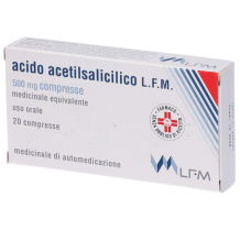 ACIDO ACETILSALIC LFM*20CPR500