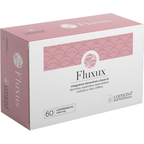 Fluxux integratore alimentare per la circolazione a base di Diosmina ed Esperidina - 60 Compresse 1000mg.