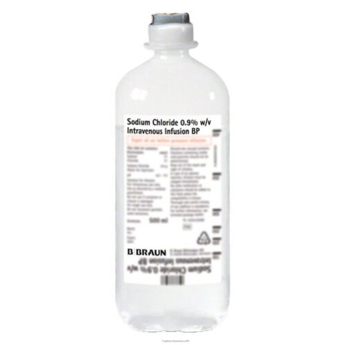 SODIO CLORURO (B.BRAUN)*1 flacone EV 500 ml 0,9% flacone PE SODIO CLORURO (B.BRAUN)*1 flacone EV 500 ml 0,9% flacone PE