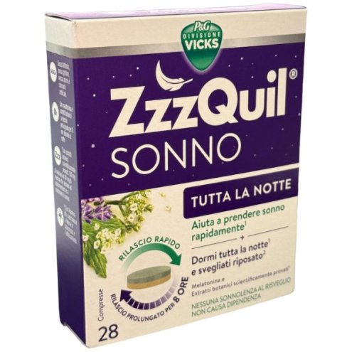 VICKS ZZZQUIL SONNO TUTTA28CPR