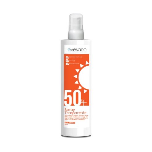 SOLARE  SUN SPRAY TRASPARENTE SPF 50+ 200 ML