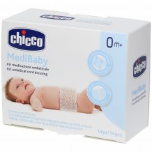 Chicco Mini Kit Medicazione Ombelicale 0Mesi