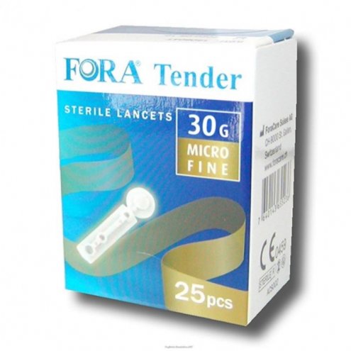 FORA LANCETTE PUNG 30G 25PZ