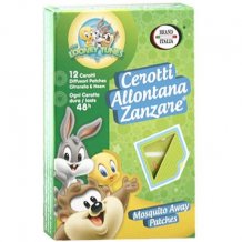 Cerotti Baby Looney Tunes Allontana Zanzare 12 pezzi