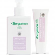 Bergamon - Detergente Intimo Secchezza + Gel Lubrificante Confezione 2 Pezzi