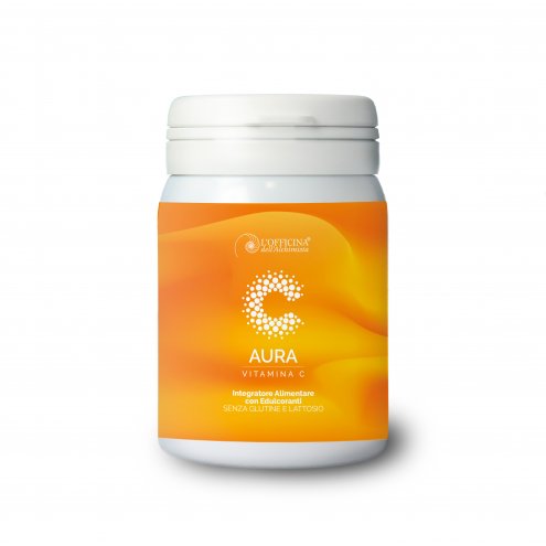 Aura integratore alimentare di vitamina C utile al mantenimento della normale funzione del sistema immunitario - 30 Compresse