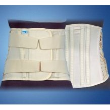 Corsetto semirigido lombosacrale con rinforzi paravertebrali camp 435t