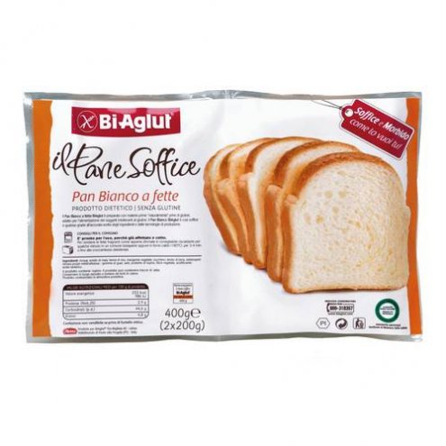 BIAGLUT PAN BIANCO FETTE2X200G