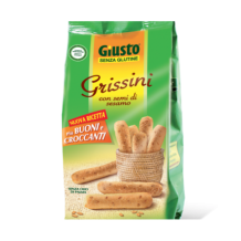 GIUSTO S/G GRISSINI SESAMO150G