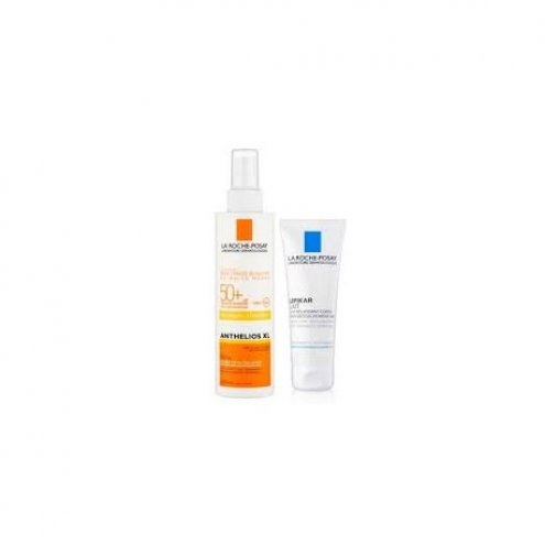 ANTHELIOS XL SPRAY SPF50+ LA ROCHE POSAY SPRAY 200ML + LIPIKAR HUILE LAVANTE OMAGGIO