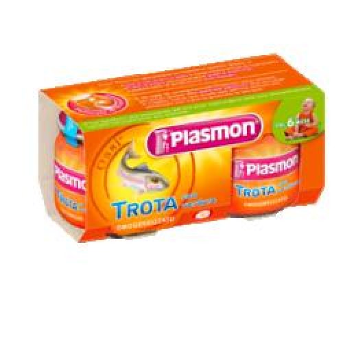 Plasmon® Omogeneizzato Trota con Verdure 2x80 g