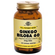 GINKGO BILOBA 60 60VEGICAPSULE SOL