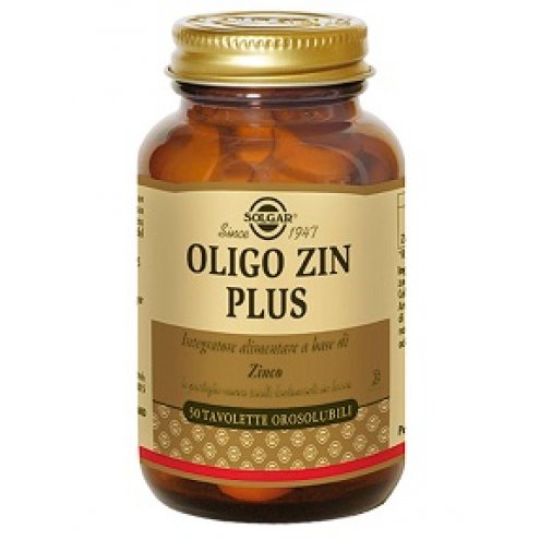 OLIGO ZIN PLUS 50 CAPSULE SOLGAR