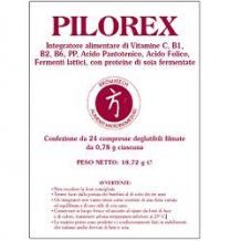 PILOREX Integratore di Fermenti Lattici con Vitamine - 24COMPRESSE
