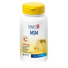 LONGLIFE MSM  Integratore per Pelle, Capelli e Cartilagini - 60TAVOLETTE