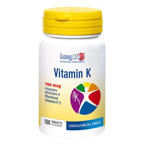 VITAMIN K 100CP100MCG LONGLIF