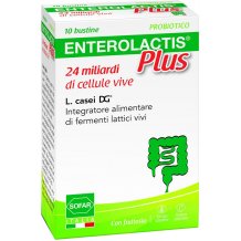 ENTEROLACTIS PLUS POLVERE 10 BUSTINE