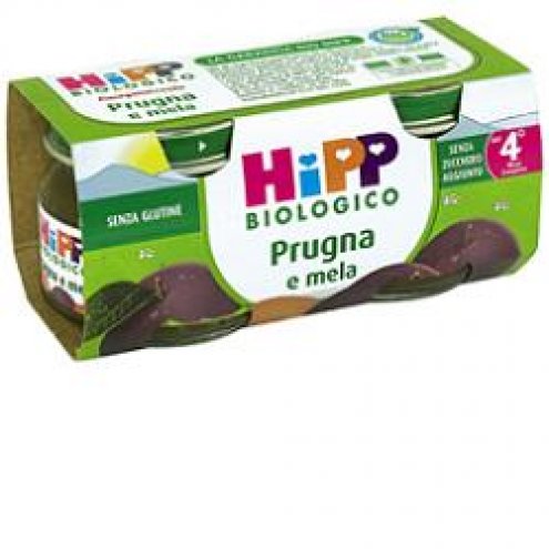 HIPP BIO OMO PRUG/MELA 2X80G