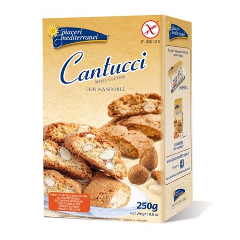 PIACERI MEDITERRANEI CANTUCCI 250 G