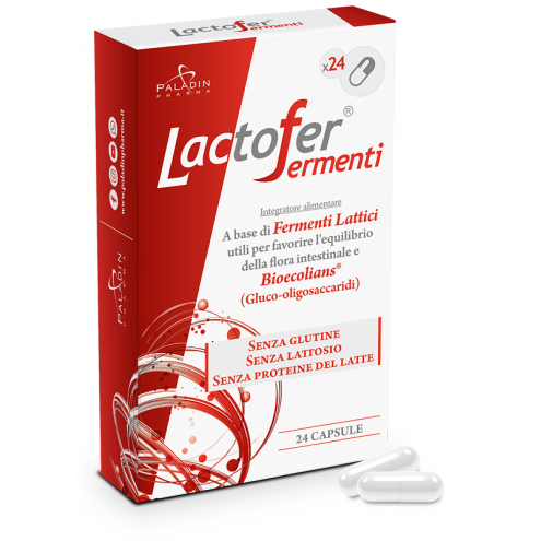 LACTOFER FERMENTI 24CAPSULE