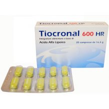 TIOCRONAL 600 HR 20COMPRESSE