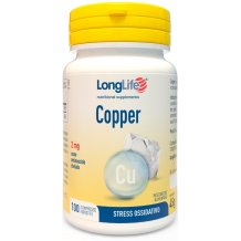 LONGLIFE COPPER 2MG 100COMPRESSE