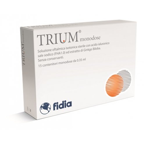 TRIUM MONODOSE GOCCE OCUL 15FL