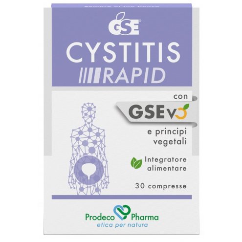 GSE CYSTITIS RAPID 30COMPRESSE