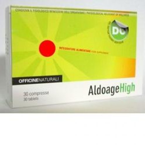 ALDOAGE HIGH 30CPR 850MG   BG