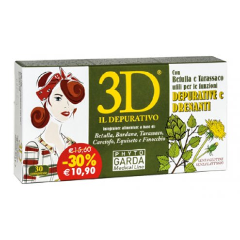 3D DRENA DEPURA 30COMPRESSE