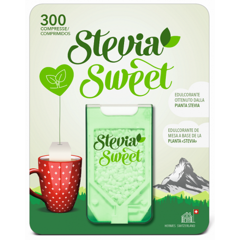 HERMESETAS STEVIA 300COMPRESSE