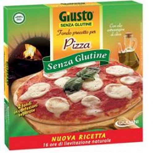 GIUSTO S/GLUT FONDI PIZZA 280G