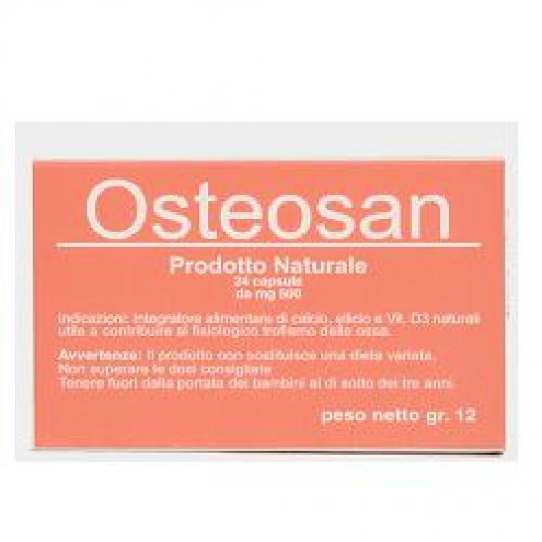 OSTEOSAN INTEG 24CAPSULE 500MG