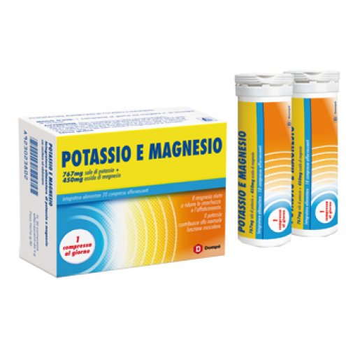 DOMPE' POT+MAGN 20COMPRESSE