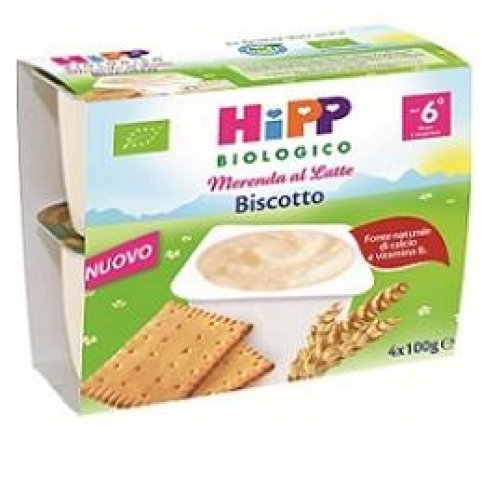 HIPP BIO MERE LATTE BISC 4X100