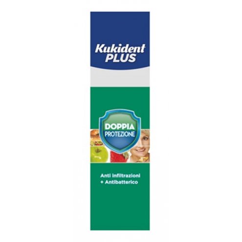 KUKIDENT DOPPIA PROTEZIONE CREMA ADESIVA PER PROTESI DENTARIE 40 G