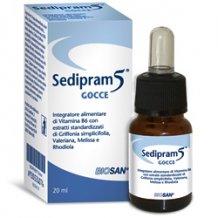 SEDIPRAM 5 GOCCE 20ML