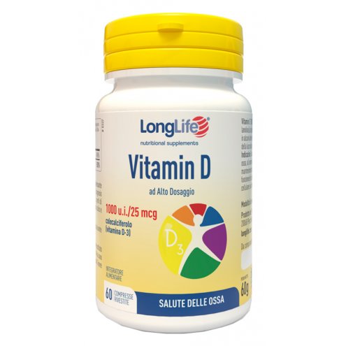 VIT D3 1000UI 60COMPRESSE LONGLIFE