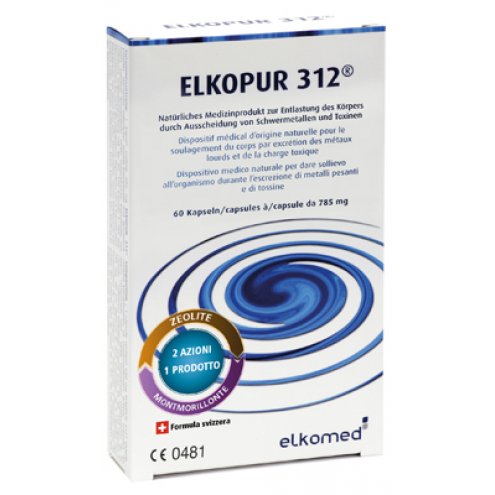 ZEOLITE ELKOPUR 312 60CAPSULE