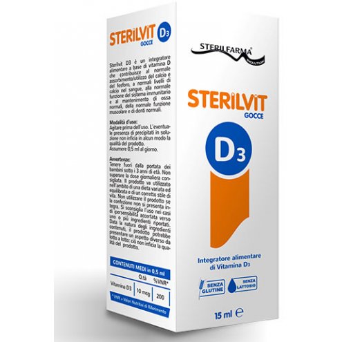 STERILVIT D3 GOCCE 15ML