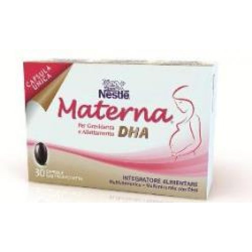 NESTLE MATERNA DHA 30 CAPSULE UNICA SOFTGEL