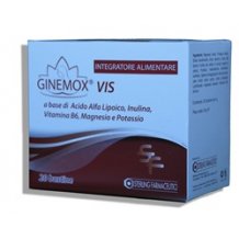 GINEMOX VIS in caso di Dismenorrea primaria, sindrome pre-mestruale e Menopausa - 20BUSTINE