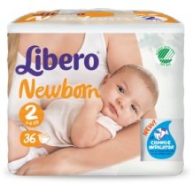 LIBERO NEWBORN PANN 2 36PZ