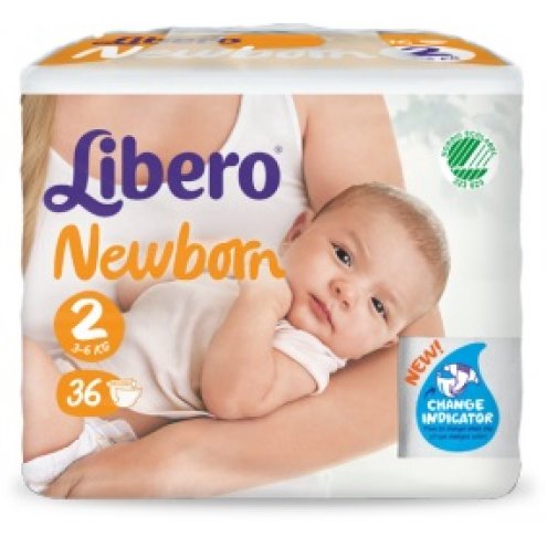 LIBERO NEWBORN PANN 2 36PZ