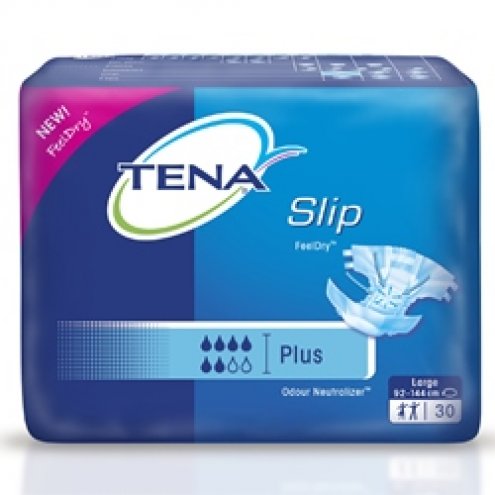 TENA SLIP PLUS PANN L 30PZ