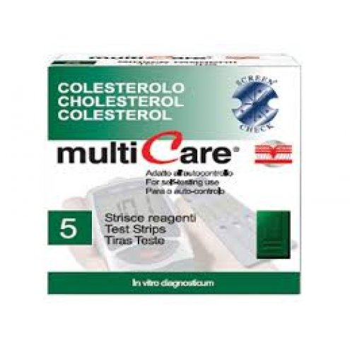 MULTICARE COLESTERO 5 STR CHIP