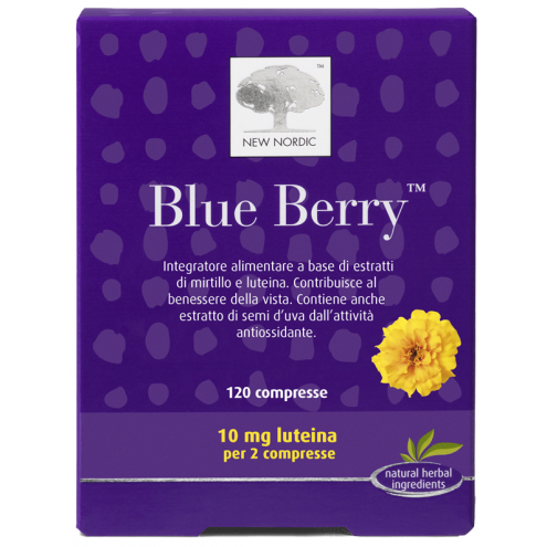 BLUE BERRY 120COMPRESSE