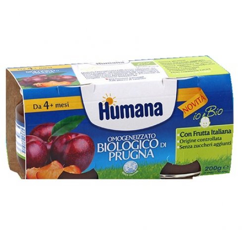 HUMANA OMOG PRUGNA BIO 2X100G