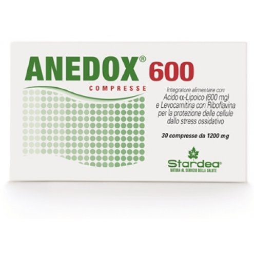 ANEDOX 600 30CAPSULE 1200MG